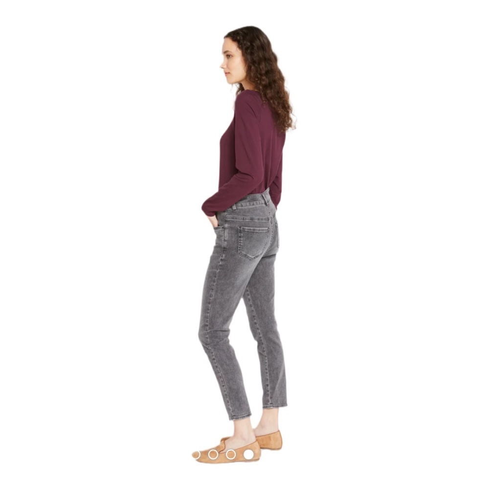 Universal Standard Seine High Rise Skinny Jeans Sz 14 27 Inch - Picture 9 of 15